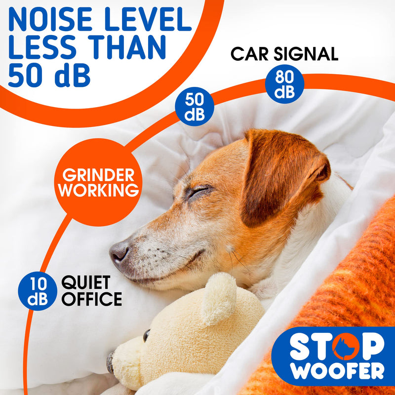 STOPWOOFER Dog Nail Grinder with 2 LED Light for Small Medium Large Dogs - New Version 2-Speed Powerful Electric Pet Nail Trimmer Quiet Painless Paws Grooming - Rechargeable Pet Nail Grinder for Dogs - PawsPlanet Australia
