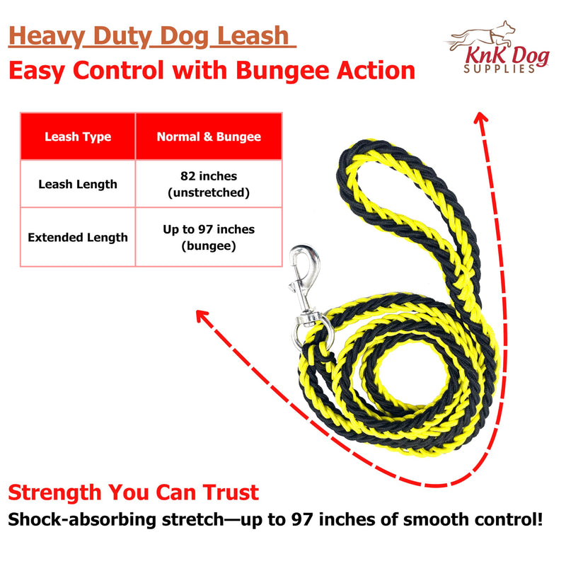 KnK Dog Leash for Pitbull or Any Strong Dog - PawsPlanet Australia