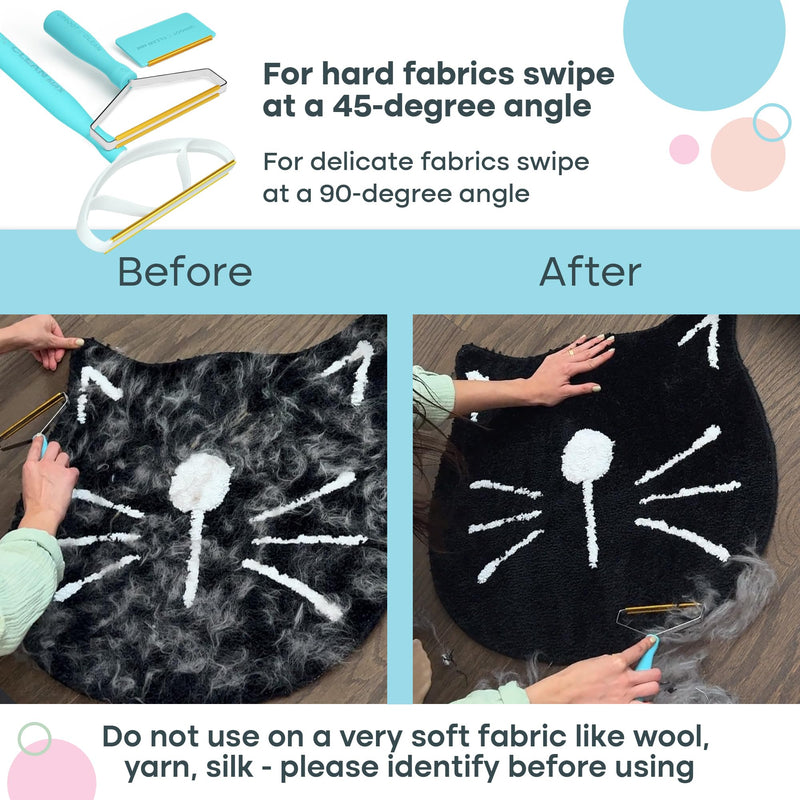 Uproot Clean Fur-Nado Survival Kit - Uproot Cleaner Pro Pet Hair Remover + Mini & Max Variants - Pet Hair Removers and Carpet Scraper - Easy Cat Hair Remover & Dog Hair Remover Bundle! - PawsPlanet Australia