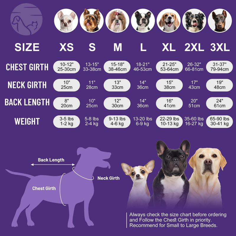 cyeollo Dog Pajamas Fleece Dog Pjs Thermal Dog Onesie Stretchy Jumpsuit Warm Puppy Small Dog Pajamas Cat Apparel Color Grey X-Small (chest Girth: 10"-12") - PawsPlanet Australia