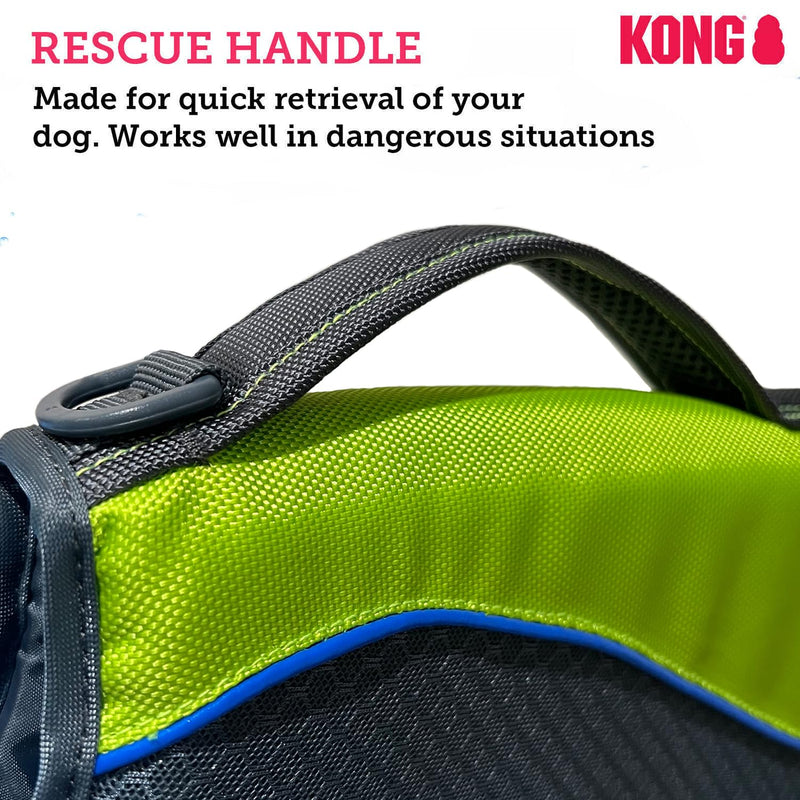 HydroPro Dog Flotation Life Jacket Vest, Swimming Float Aid with Safety Handle, Adjustable Comfortable Durable Preserver High Buoyancy Coat (X-Large) X-Large - PawsPlanet Australia