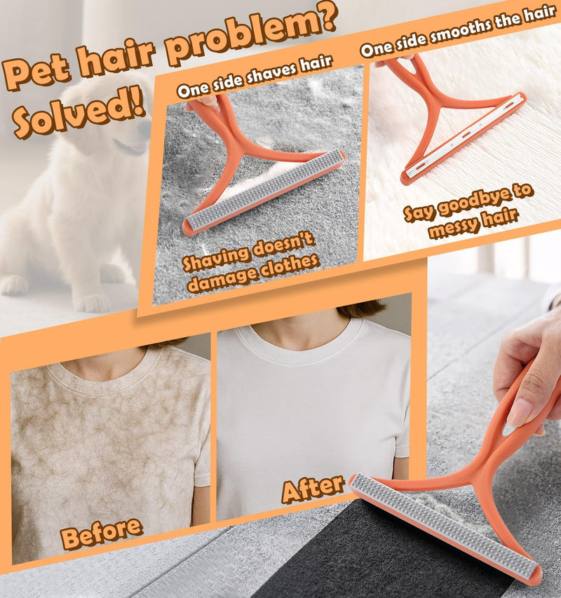 Pet Hair Removal Glove for Cats & Dogs Grooming, Pet Hair Removal Tool Brush Kit Reusable Lint Remover for Carpet Furniture Car Clothes 1 Set - PawsPlanet Australia