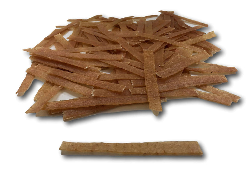 Top Dog Chews - Flat Turkey Tendons for Dogs, 1LB / 16 OZ, Made in The USA, 100% Natural Chew Treats for Dental Care and Stress Relief, Puppy Training Treats for All Breeds (16oz, Roasted)