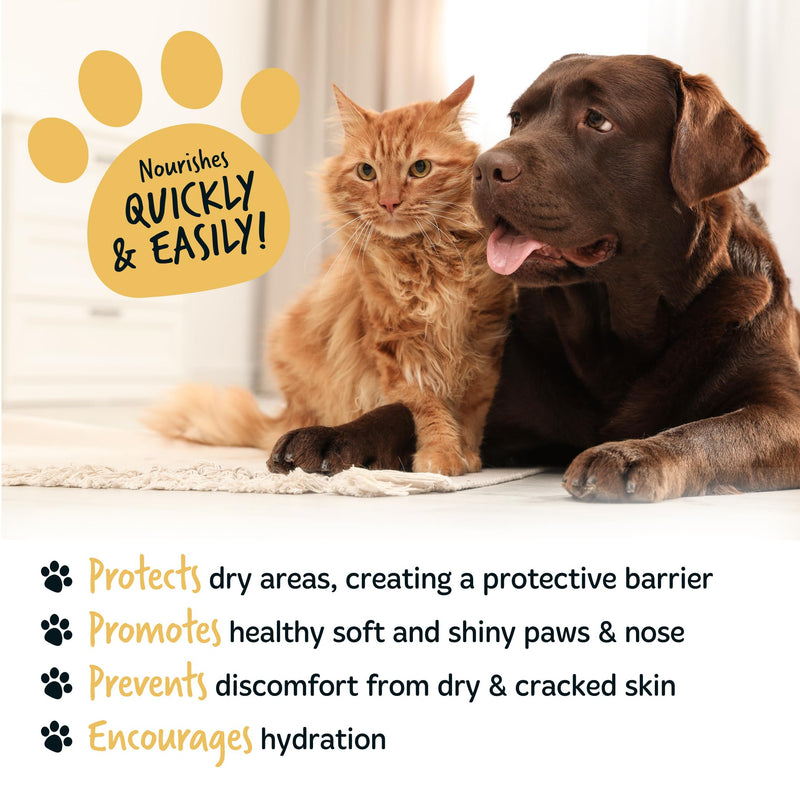 BUGALUGS Dog nose balm, Natural lick safe Paw balm for dogs contains Oatmeal, Dog paw cream Vegan formula nose balm for dogs helps and soothes itchy skin(Coconut & Oatmeal 41g) Coconut & Oatmeal 41g