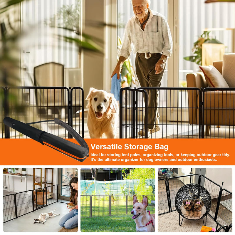 32 Inch Stake Bag Dog Playpen Stakes Storage Bag with Carrying Strap, Dog Playpen Accessories for Storing Stakes and Carrying While Camping Fits Most Dogs Pen Brands - PawsPlanet Australia