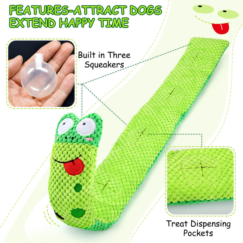 Squeak Dog Toys Stress Release Game for Boredom, Dog Puzzle Toy IQ Training, Snuffle Toys Foraging Instinct Training Suitable for Small Medium and Large Dogs Frog - PawsPlanet Australia