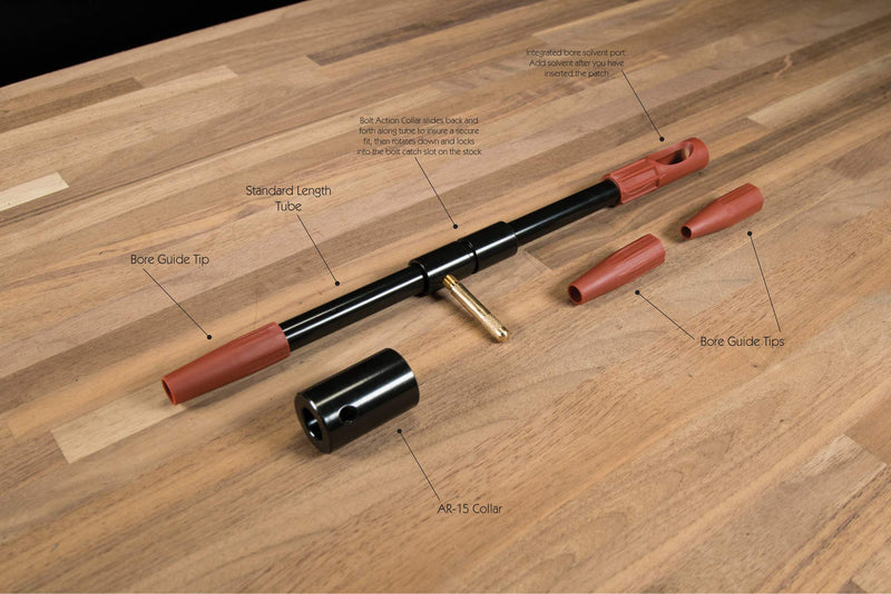 Tipton Bore Guides with 3-4 Muzzle Guides, Aluminum Tube, for Rod Alignment, Cleaning, and Gunsmithing Universal Bore Guide - PawsPlanet Australia