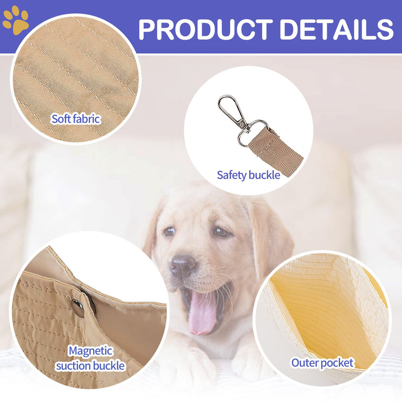 Dog Carrier Sling Cat Sling Purse Adjustable Strap Hand Free Pet Puppy for Outdoor Traveling Subway for Chest Dog Bag Holder Large Khaki - PawsPlanet Australia