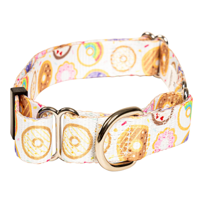 Downtown Pet Supply - Martingale Collar for Dogs - Dog Training Collar - Big, Wide & Thick Dog Collar - Escape-Proof, Weatherproof, Durable and Comfortable - Donut - Medium Dog Collar Medium: 11"-20" - PawsPlanet Australia