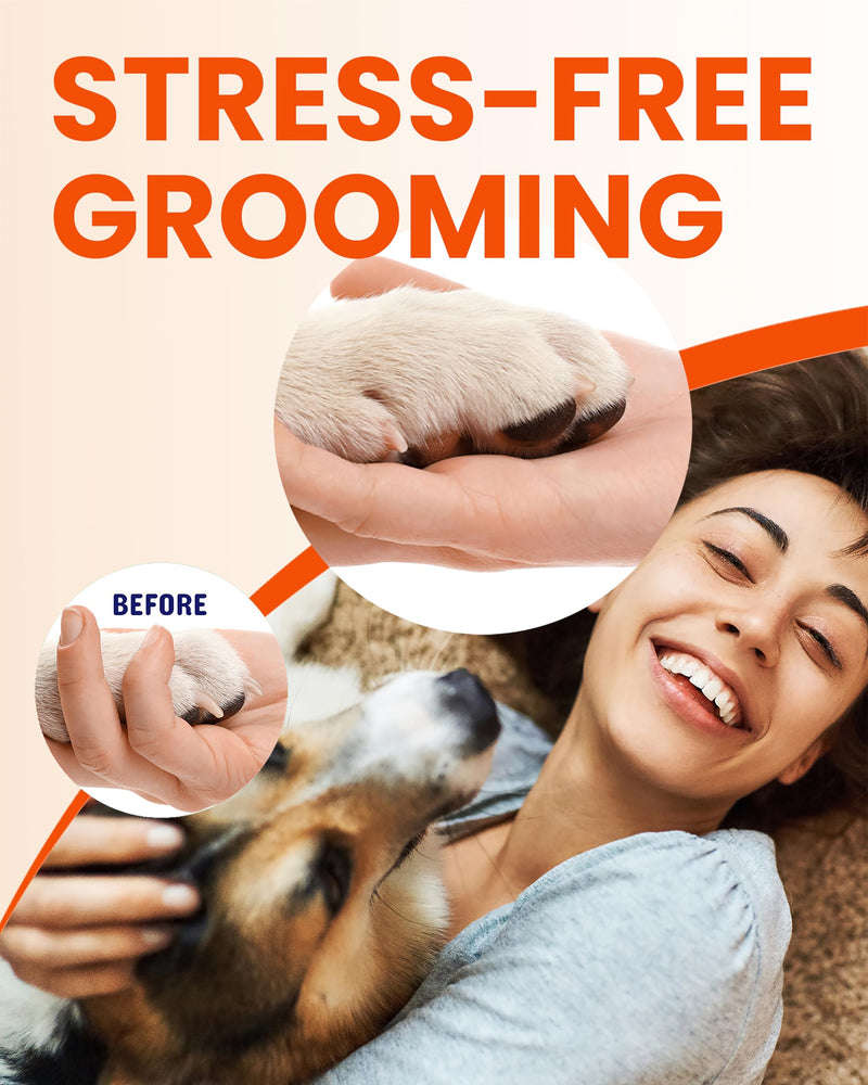 Diamond Dog Nail Grinder Attachment, Diamond Rotory Bit for Dogs&Pets Nail Care, Made for Dremel Grinder for Animals Nail Care & Home Grinder Tools, Samoyed, Smooth-grit - PawsPlanet Australia