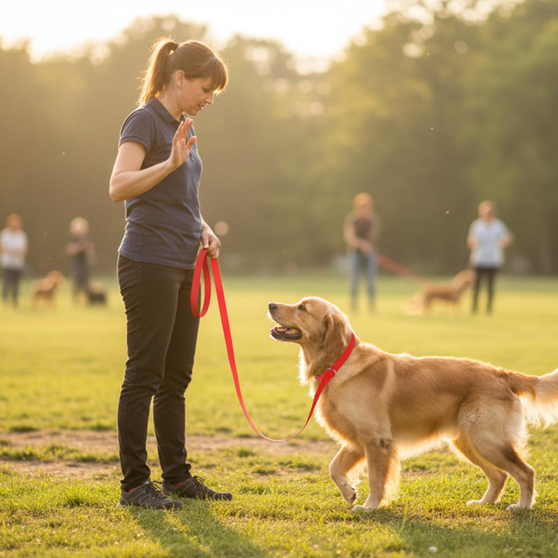 Slip Lead Dog Leash, 12 Pack 6 FT Short Leash with O-Ring for Small, Medium & Large Dogs, Pet Leads Leashes Bulk for Walking, Training, Rescues, Grooming, Shelter, Running Outdoor - PawsPlanet Australia