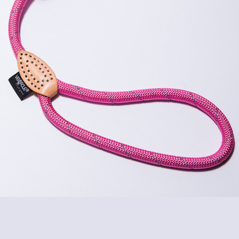 Puppy Pet Cat Dog Leash Collar Basic Accessories Reflective Retractable Dog Rope Pet Traction Belt 5FT(Medium 0.39IN, 24-66LB, Pink) Medium - PawsPlanet Australia
