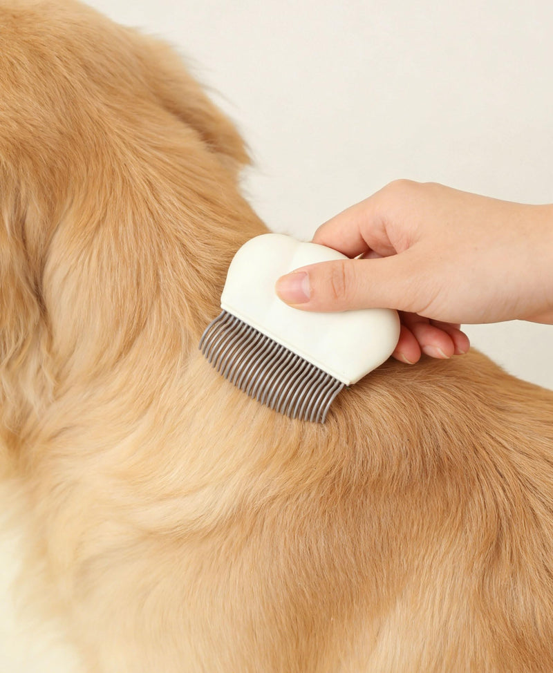 All-in-One Pet Grooming Kit - Long Hair Cat Grooming Kit & Dog Set, Includes Double-Sided Comb, Shedding Comb, 2 Knotting Combs & Massaging Comb Multifunctional Pet Grooming Kit 1