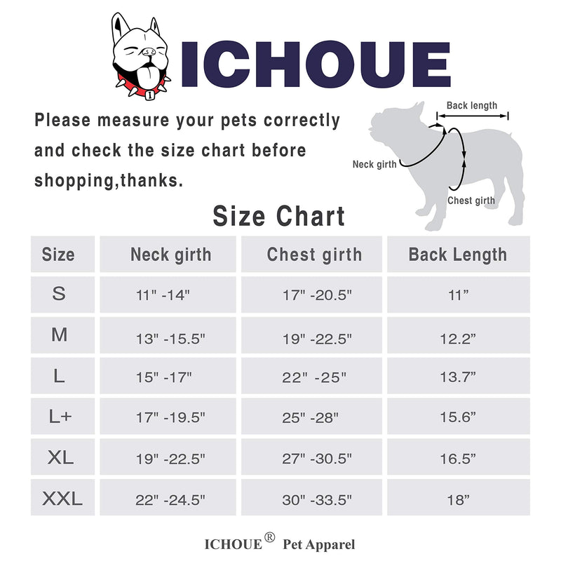 iChoue Embroidery Cotton Dog Sweatshirt Clothes Large (Pack of 1) Red