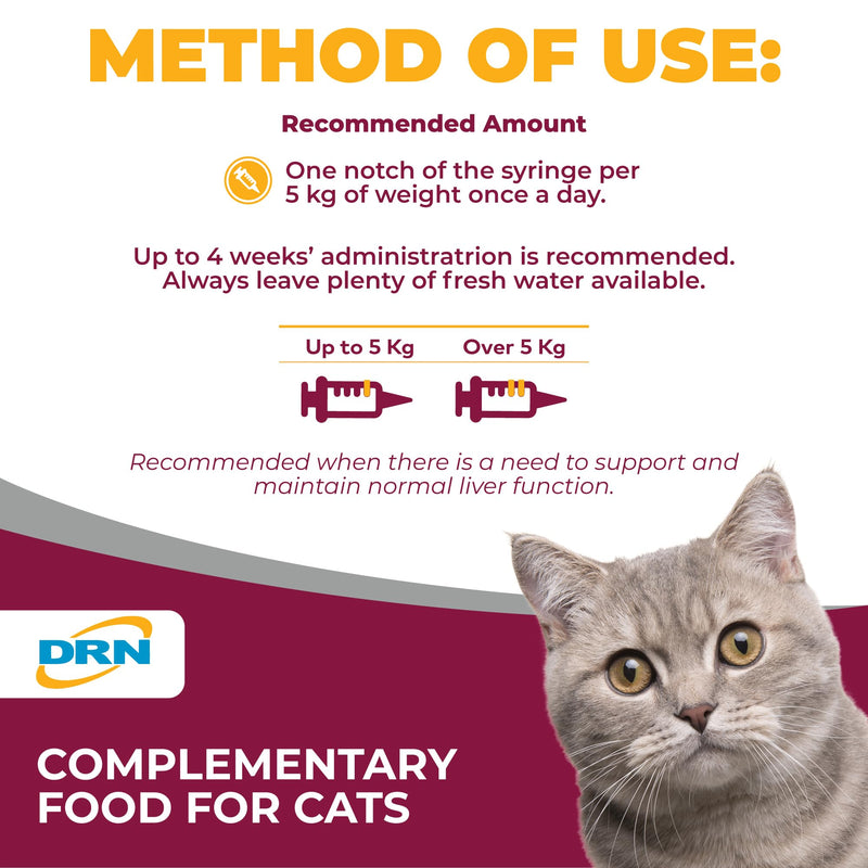 FATRO EPATO 2 Syringes of Pasta hepatoprotector for Cats 15 ml