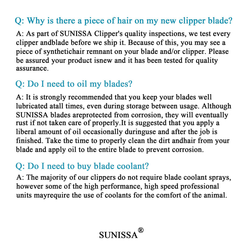 10# Clipper Blades Pet Grooming Clipper Replacement Blades - 1/16"(1.5mm) Cut Length, Compatible with Andis, Oster A5, Wahl KM-10 Series Clippers, Made of Carbon Steel Blade & Stainless Steel Blade 10# - PawsPlanet Australia