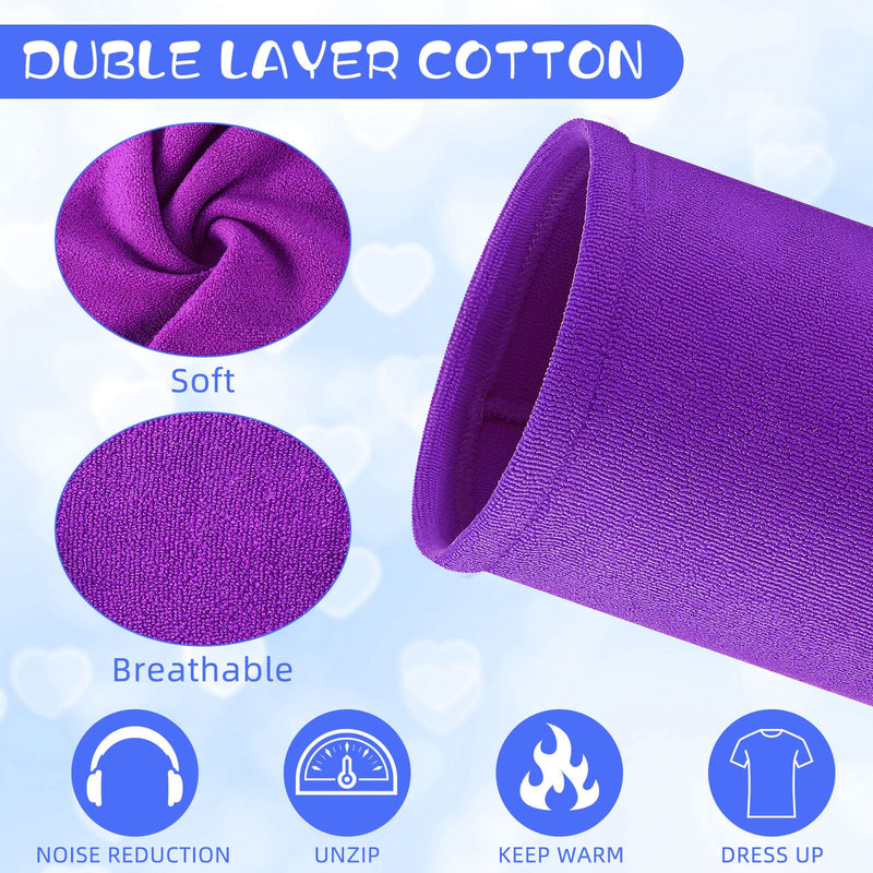 5 Pcs 3 Size Dog Head Wrap Neck Warmer Dog Neck and Ears Warm Winter Dog Pet Dog Snood Ear Cover Ear Wraps Sound Proof for Calming Cat Dog Anxiety Relief Grooming Bathing Noise Protection - PawsPlanet Australia