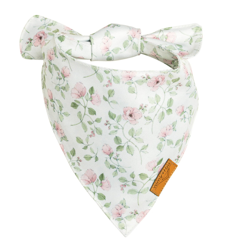 Remy+Roo Spring Dog Bandanas - 4 Pack Gemma Set | Premium Durable Adjustable Polyester Fabric | Patented Shape Girl Dog Bandana, Floral Dog Bandana (Small) Small - PawsPlanet Australia