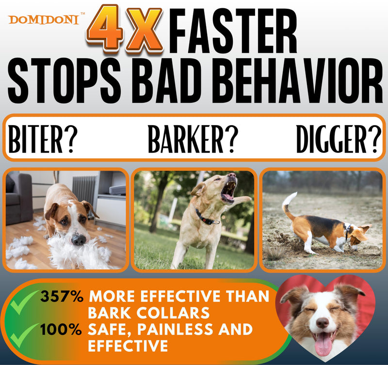 2025 Upgraded Dog Bark Deterrent Device - Anti Barking Devices for Dogs, Indoor Outdoor Use Rechargeable, Safe for Dogs & Humans, Portable No More Barks Ultrasonic Dog Training Device (Alpha Pro) Alpha Pro - PawsPlanet Australia