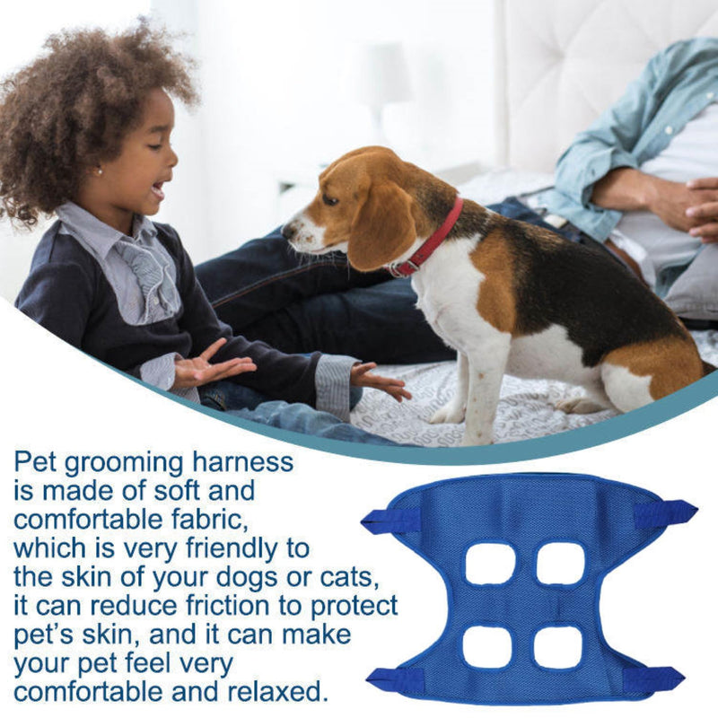 Dog Grooming Hammock Harness for Dogs & Cats with Pet Nail Clipper Trimmer - Pet Grooming Accessory - Dog Slings for Large Dogs - Cat Nail Clippers for Indoor Cats and Large Dogs L - PawsPlanet Australia