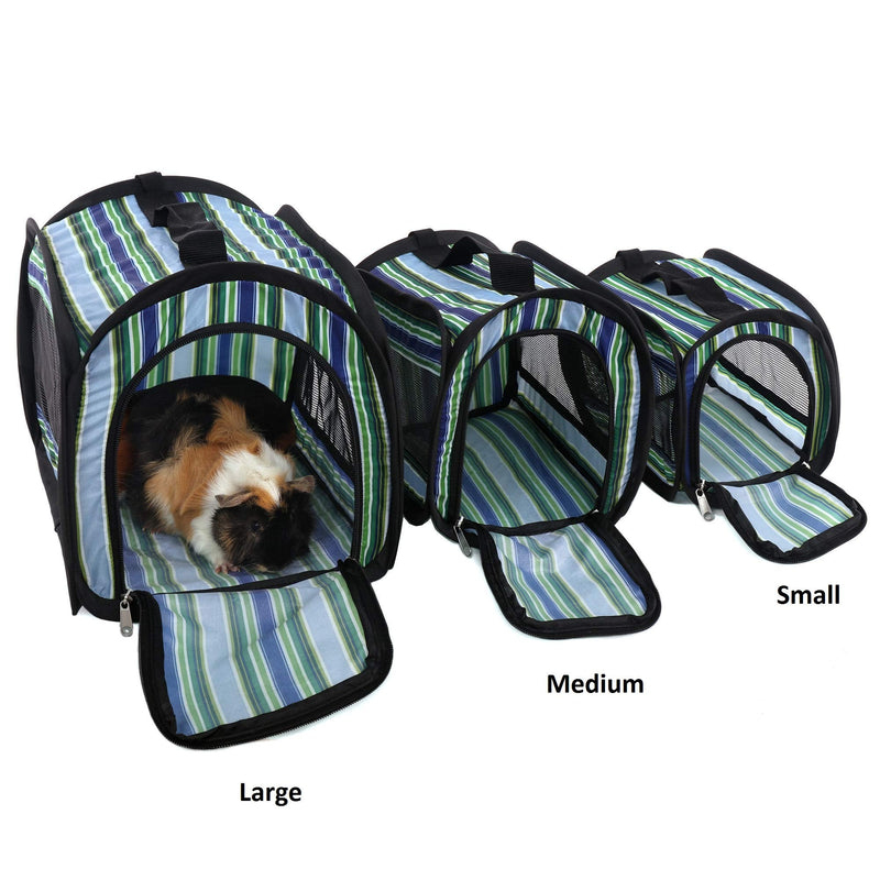 Ware Manufacturing Twist-N-Go Carrier for Small Pets, Hamsters, Ferrets, Rats, Guinea Pigs - Medium 11.0"L x 8.3"W x 8.3"H