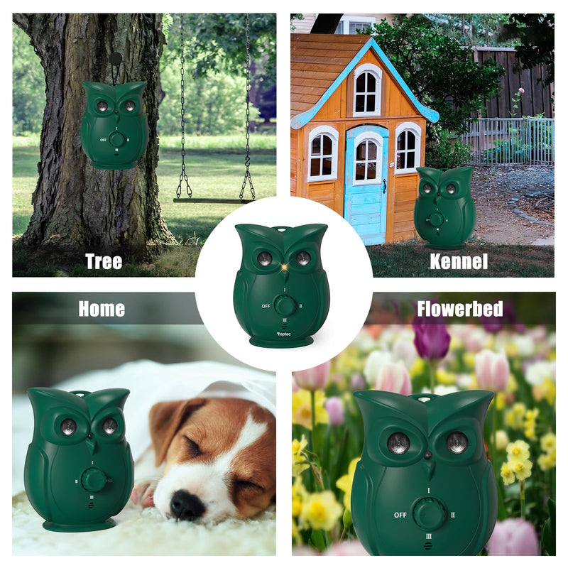 QHZ Rechargeable Ultrasonic Bark Box Dogs Barking Deterrent Devices with 3 Modes Up to 50 Ft, Dog Bark Deterrent Devices for Own or Neighbors Dog Ultrasonic Dog Training Device - PawsPlanet Australia