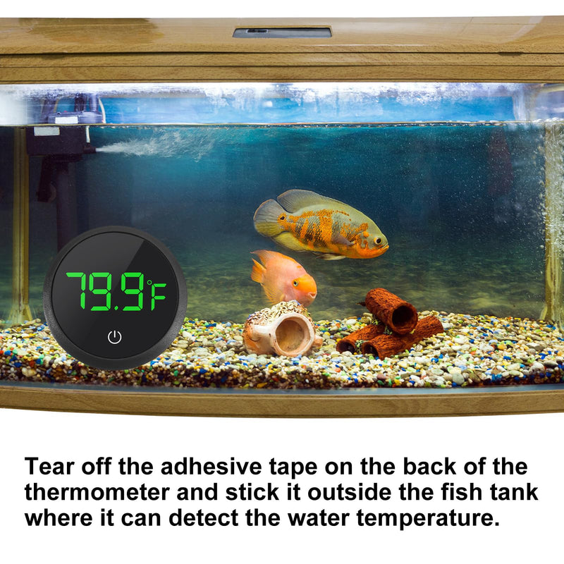 1PCS Digital Aquarium Thermometer,LED Display Thermometer for Aquarium Fish Tank 1 - PawsPlanet Australia