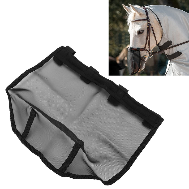 Hztyyier Horse Nose Cover, Horse Nose Net Horse Supplies Horse Cover Breathable for Horse Face (l) L - PawsPlanet Australia