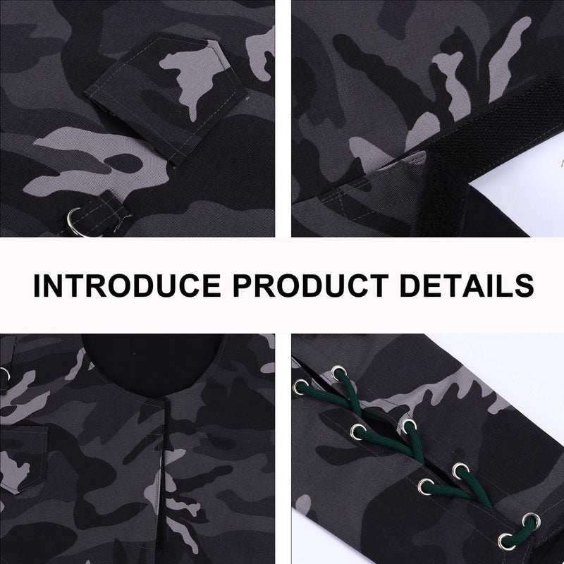 balacoo 2pcs Parrot Anti-Scratch Shoulder Arm Protector Multi-Purpose Anti-bite Shoulder Pad Diaper Shawl Protective Arm Guard for Handling Holding Bird Pet Cat Dog (Rosy) Army Green - PawsPlanet Australia
