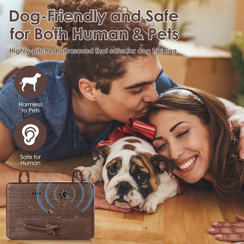 Anti Barking Devices, Auto Barking Control Devices with 3 Modes, Ultrasonic Dog Bark Box Barking Deterrent Devices, 50Ft Effective Stop Barking Dog Devices