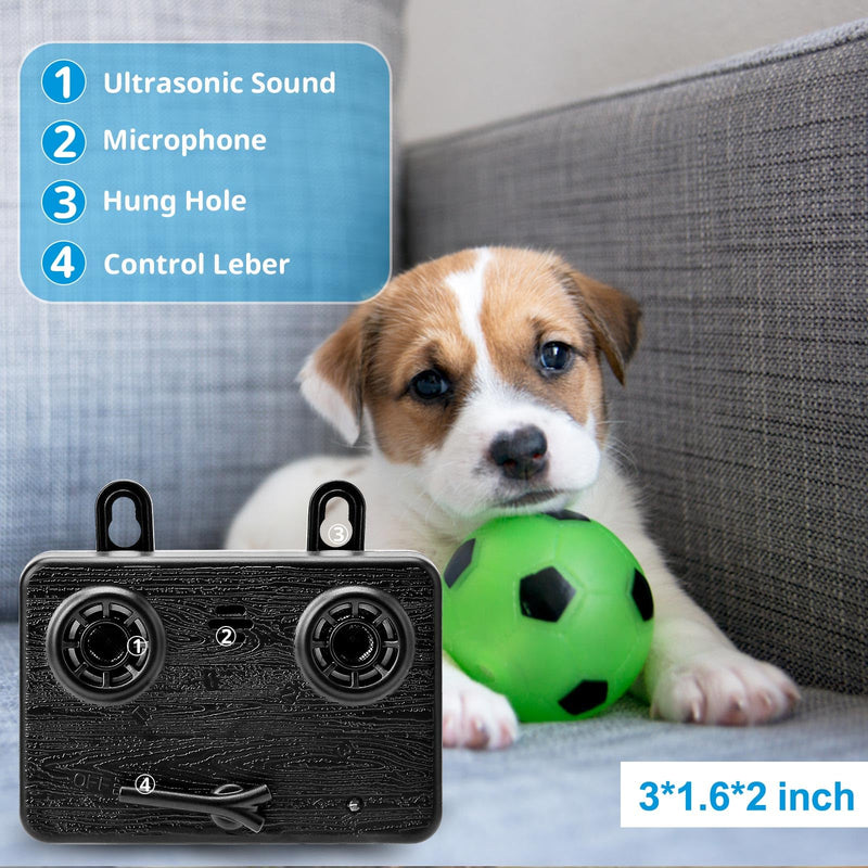Anti Barking Devices, Auto Dog Barking Control Devices with 3 Modes, Rechargeable Ultrasonic Dog Bark Box Dog Barking Deterrent Devices, Effective Stop Barking Dog Devices for Indoor & Outdoor