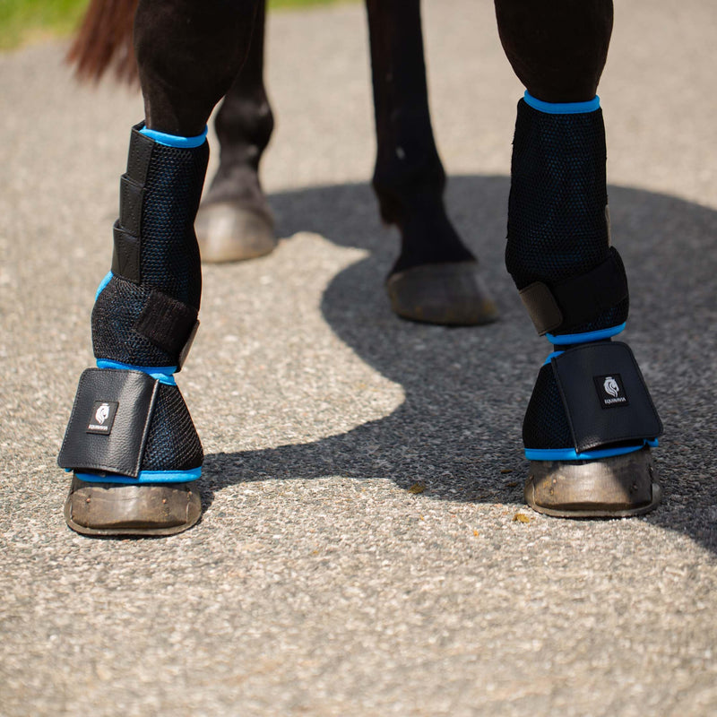 Equinavia Sval Cool Bell Boots | Cooling Therapy By Water - Black - L