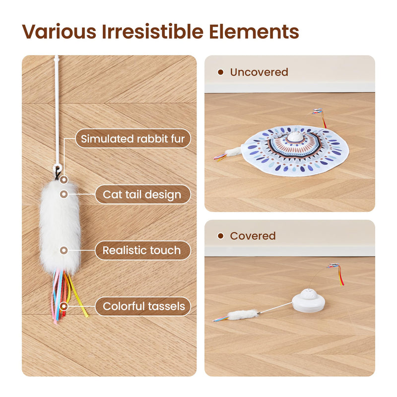 6 Pcs Attachment Refills for The Down Part of Potaroma Hide and Seek Cat Toy Under-the-cover Refills - PawsPlanet Australia