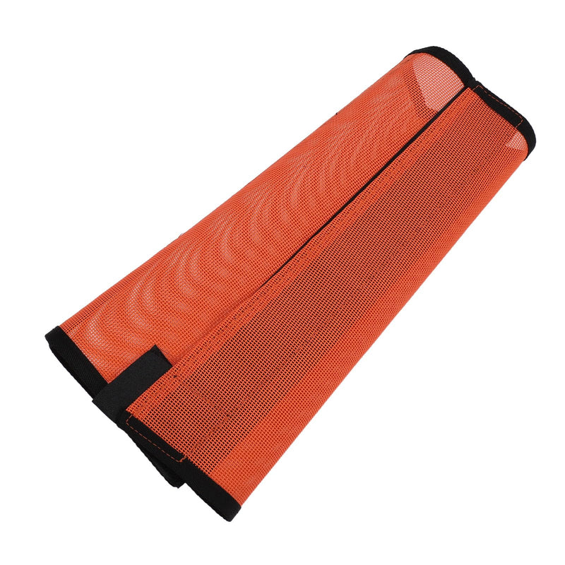 Horse Fly Leggings, Prevent Trampling Fine Mesh Leg Protection Tear Resistant Horse Fly Boots for Outdoor (Orange) - PawsPlanet Australia