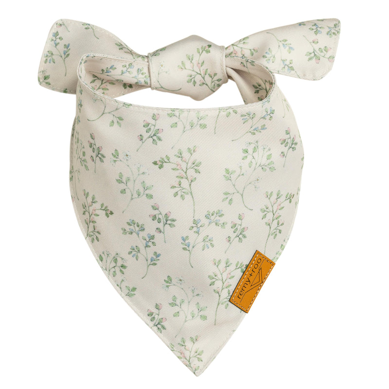 Remy+Roo Spring Dog Bandanas - 4 Pack Gemma Set | Premium Durable Adjustable Polyester Fabric | Patented Shape Girl Dog Bandana, Floral Dog Bandana (Small) Small - PawsPlanet Australia