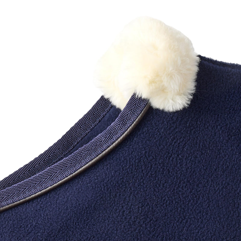 Preston II - The Polar Fleece Coat, Recycled Polar Fleece Warm Dog Jacket for Cold Weather for Small, Medium, Large Dogs, Navy, Medium (20-45 lbs) Medium (20-45 lbs)