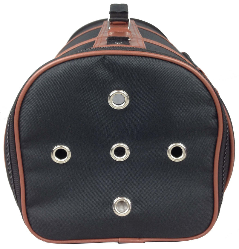 Pet Life Airline Approved Cynlider Fashion Pet Carrier - Airline Approved Travel Dog Carrier for Small Dogs and Cats - PawsPlanet Australia