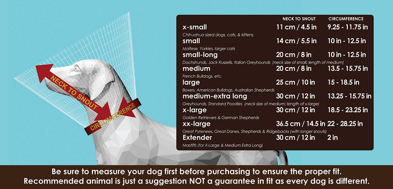 All Four Paws Comfy Cone Pet Cone for Dogs, Cats, Medium, Black - Comfortable Soft Dog Cone Collar Alternative for After Surgery, Wound Care, Spay, Neuter - Dog and Cat Recovery Elizabethan-Collar M(Neck to Nose 8")