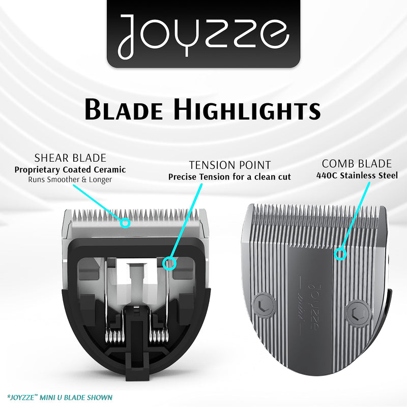 M Series Clippers Blades - Premium Quality, Compatible with Hornet Mini Clippers Only - Achieve Professional Pet Grooming,Ideal for Trimming and All Hair Types (Mini U Blade) Mini U Blade - PawsPlanet Australia