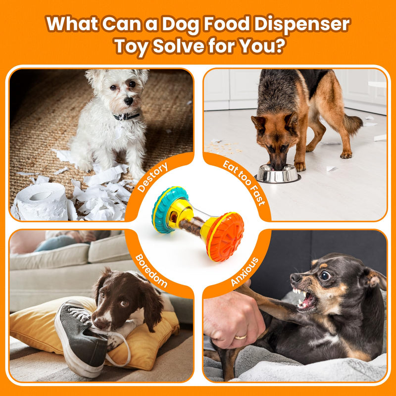 Dog Puzzle Toy for Dogs, Dog Enrichment Toys for Dog, Dog Puzzles for Smart Dogs, Treat Dispensing Dog Toys to Keep Them Busy, Interactive Dog Toys for Boredom, Dog Puzzle Feeder, Dog Treat Toy - PawsPlanet Australia