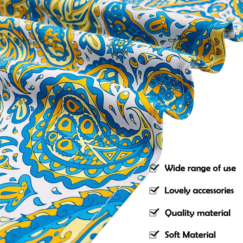 30 Pack Dog Bandanas Paisley Bulk Extral Large XL Dogs Breed Bandanas Adjustable Polyester Print One Side Triangle Bandana Girl Boy Grooming L 30Pcs Paisley -Large - PawsPlanet Australia