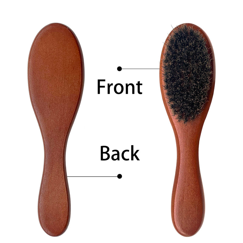 Bristle Cat Hair Brush for Shedding, Soft Cat Brush Wooden Handle, Short & Long Haired Dog Brush Pet Grooming - PawsPlanet Australia