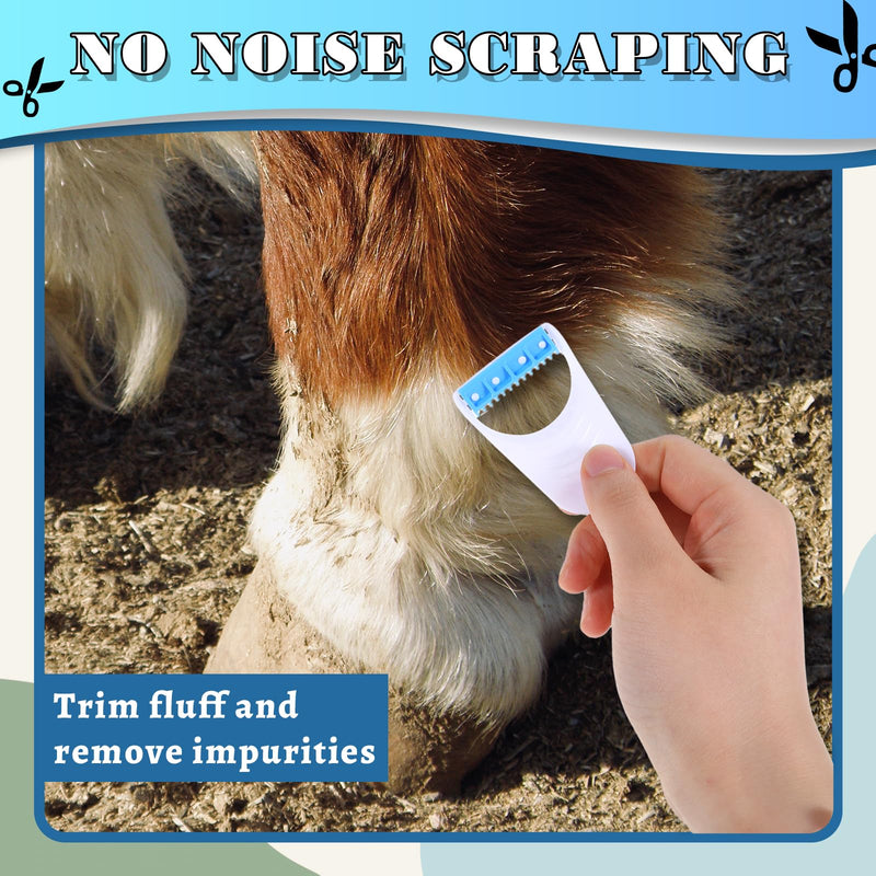 6 PCS Horse Shedding Blade, Disposable Shedding Blade for Horses, Stainless Steel Horse Grooming Kit Clippers Supplies for Horses and Pet - PawsPlanet Australia