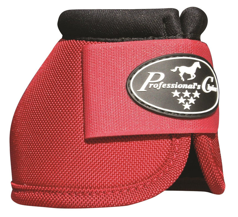 Professional's Choice ★ Ballistic NO Turn Overreach Bell Boots Sizes (Crimson Red, Medium)