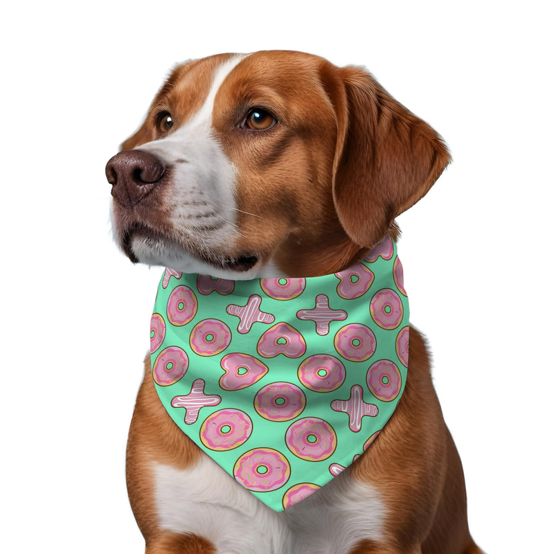 W Brings XL Bandana for Dogs | These Stunning Gorgeous Design Dog Bandana Scarf are Perfect Styling Accessory for Dogs Large, Medium & Small. (X-Large, XOXO) X-Large - PawsPlanet Australia