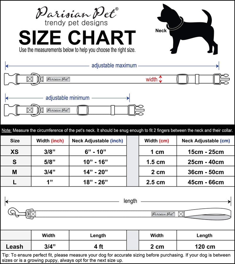 Parisian Pet Dog Lead - 4ft Long, Scottish Red Plaid Print, Durable Nylon Dog Training Leash - Traction Rope for Small/Medium Dogs