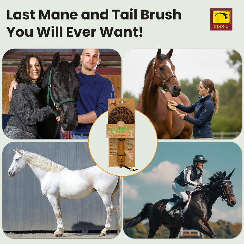 Epona Queens Mane & Tail Brush - PawsPlanet Australia