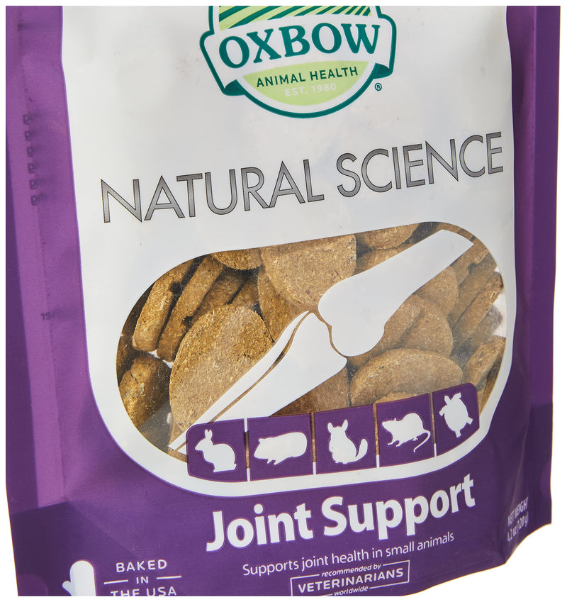 Oxbow Natural Science Joint Support - Joint, Cartilage, Anti-Inflammatory Support for Animals, 4.2 oz. Timothy Hay 4.2 Ounce (Pack of 1)