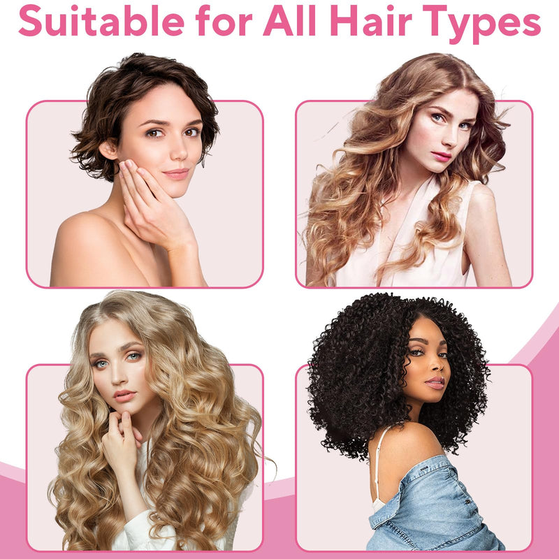 Curl Defining Brush, Curly Hair Brush for Curls Waves & Coils, Define, Volumize, Detangle Women Girls Curls, Reduce Hair Pulling Frizz, Fun Cat-Head Design, Pink, 1PCS - PawsPlanet Australia
