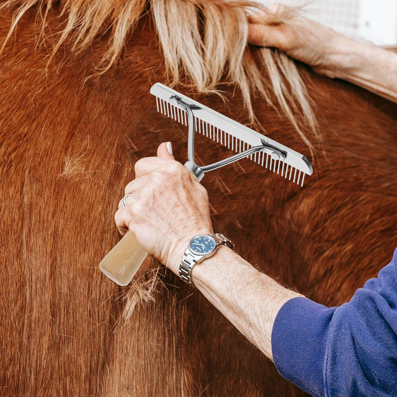 1pc Horse Nail Rake Comb Durable Horse Brush Practical Hair Comb Pet Hair Comb Pet Hairbrush Grooming Tool Useful Cleaning Brush Cleaning Supply - PawsPlanet Australia
